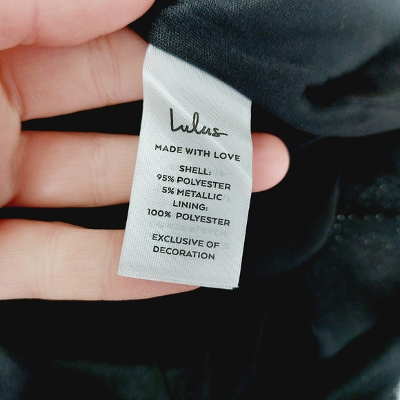 New Lulus Take Me Anywhere Silver Sparkly Asymmetrical Bodycon Mini Dress P4459 - Picture 7 of 9